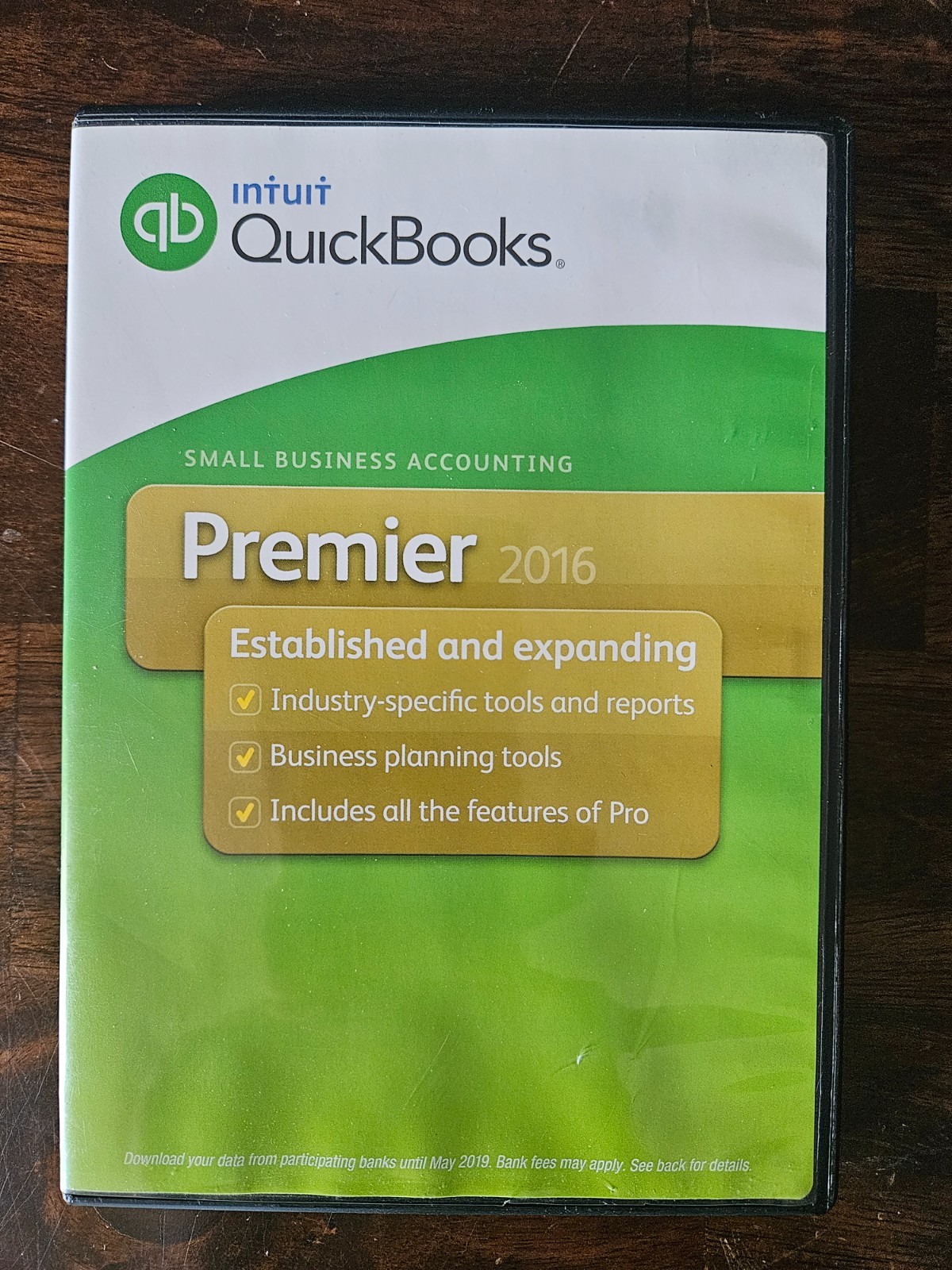 Intuit QUICKBOOKS Desktop PREMIER 2016 Windows 10 & 11 = NO SUBSCRIPTION =