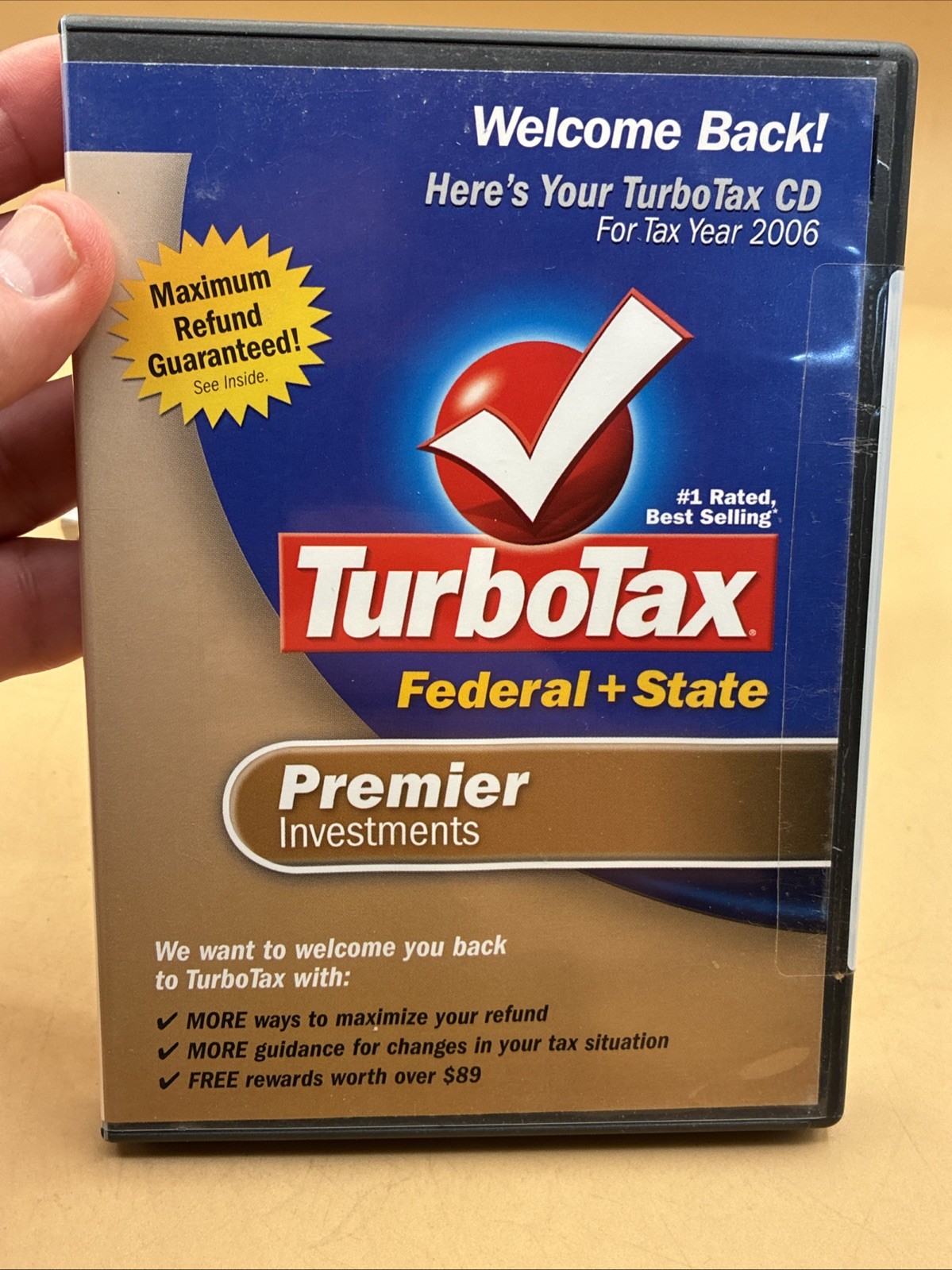 Intuit Turbo Tax Years 2006, 2007, 2012, 2013 Lot If (4) New,,Read Description