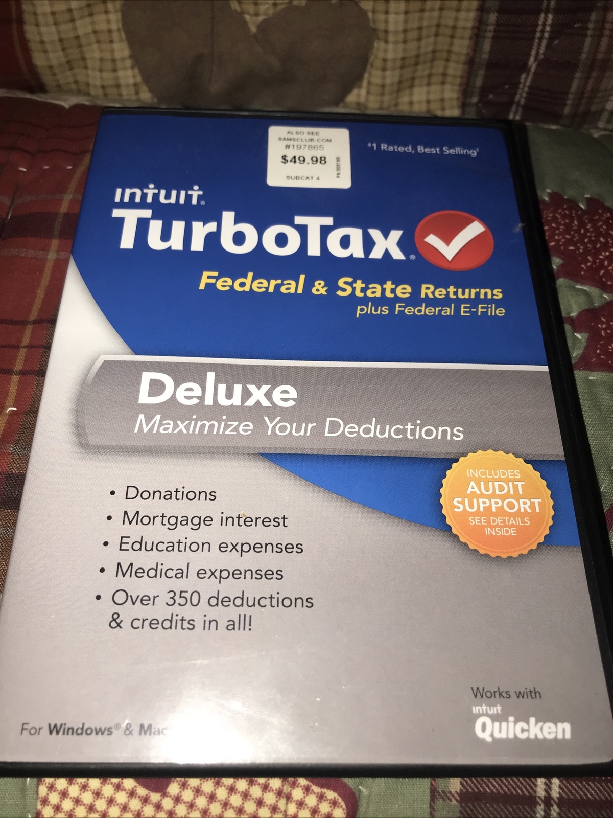 intuit turbotax deluxe 2012