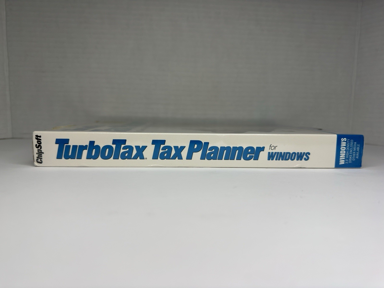TurboTax Tax Planner for Windows Easy Step ChipSoft Vintage 1993 RARE New SEALED