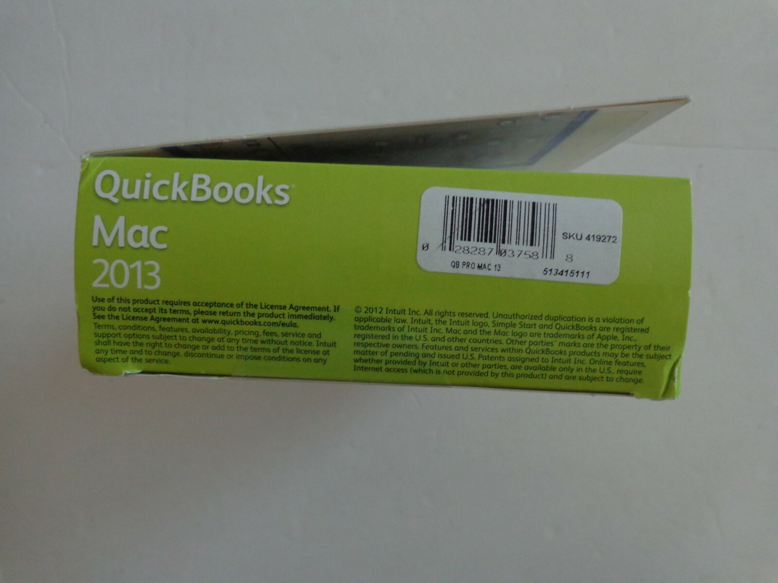Intuit QuickBooks 2013 for Mac