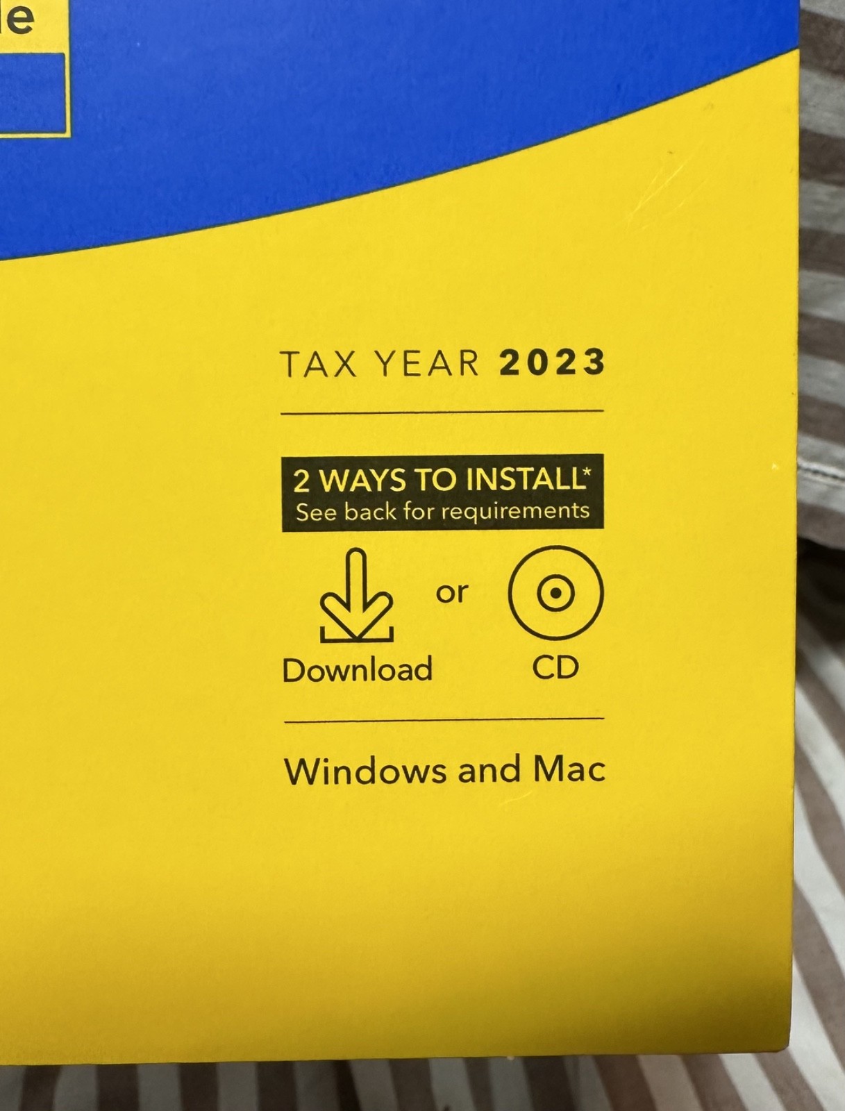 NEW TurboTax Premier 2023 Federal + E-file + State CD Physical Disc Windows Mac