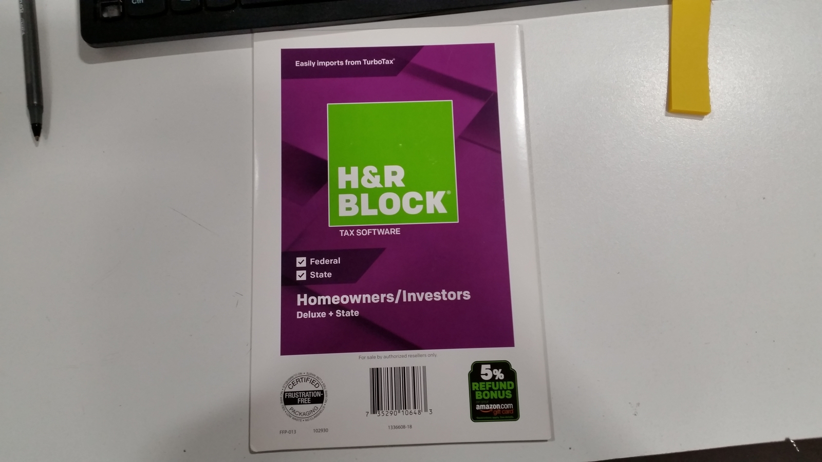 H&R Block Homeowners/Investors Deluxe + State