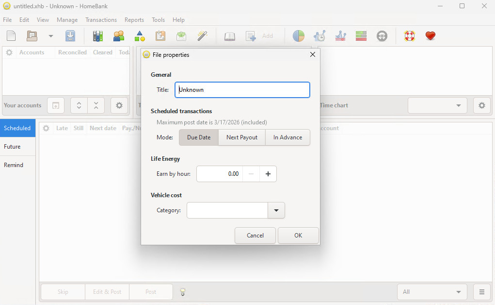 HomeBank Finance Manager for Windows | Budgeting & Expense Tracking Software |CD