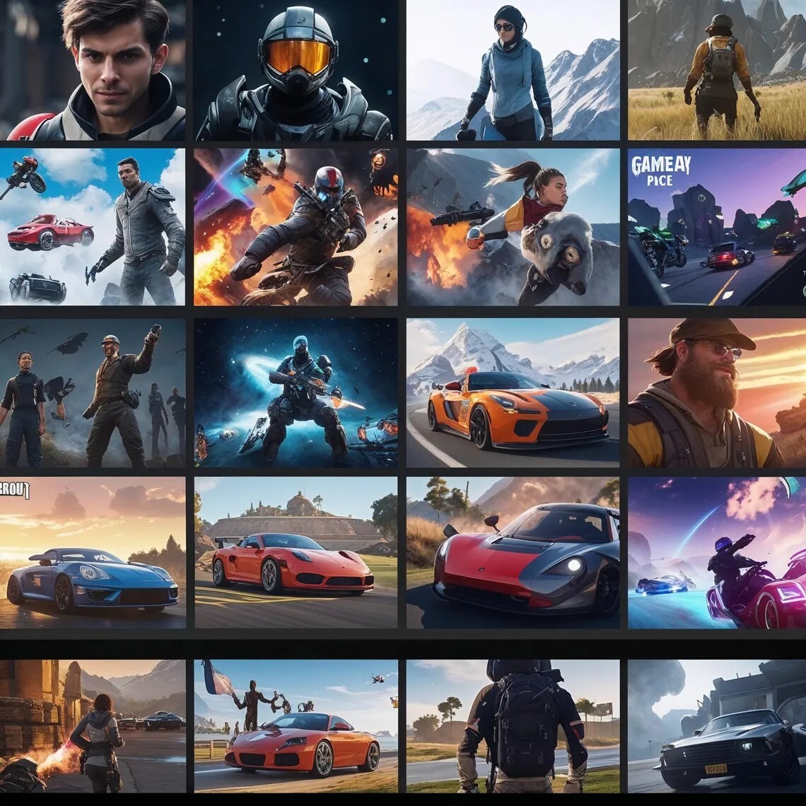 200GB of Premium Gameplay Clips for Reels, YouTube & TikTok | Content Creation