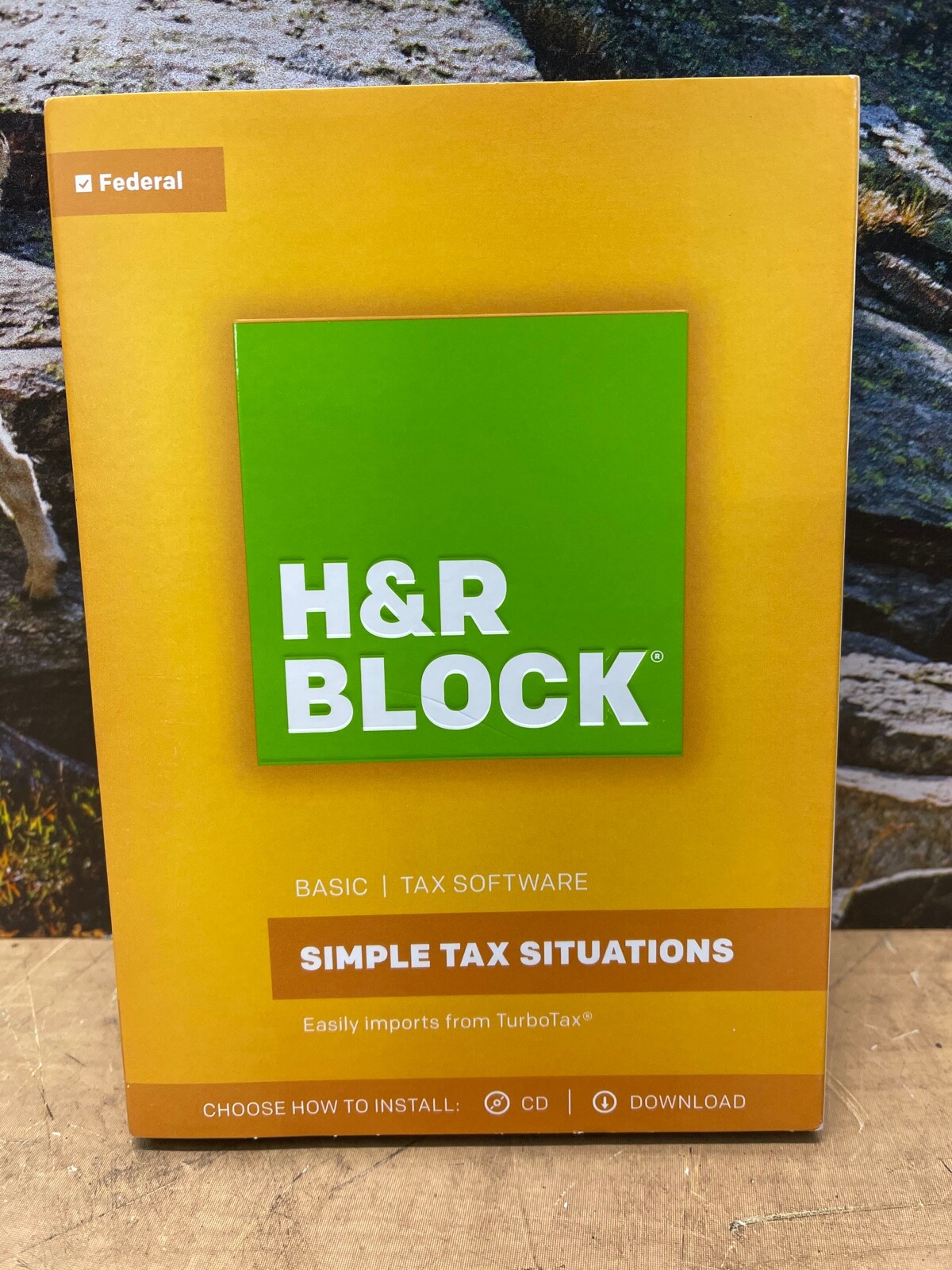 H&R Block Basic 2017 CD / Download BRAND NEW Sealed – PC / MAC Turbo Tax USA