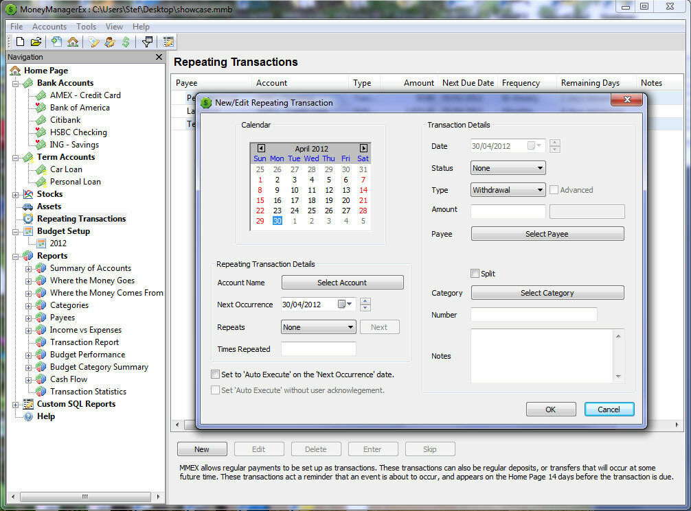 NEW Money Manager Accounting Bookkeeping Tax VAT Business, Personal USB Mac