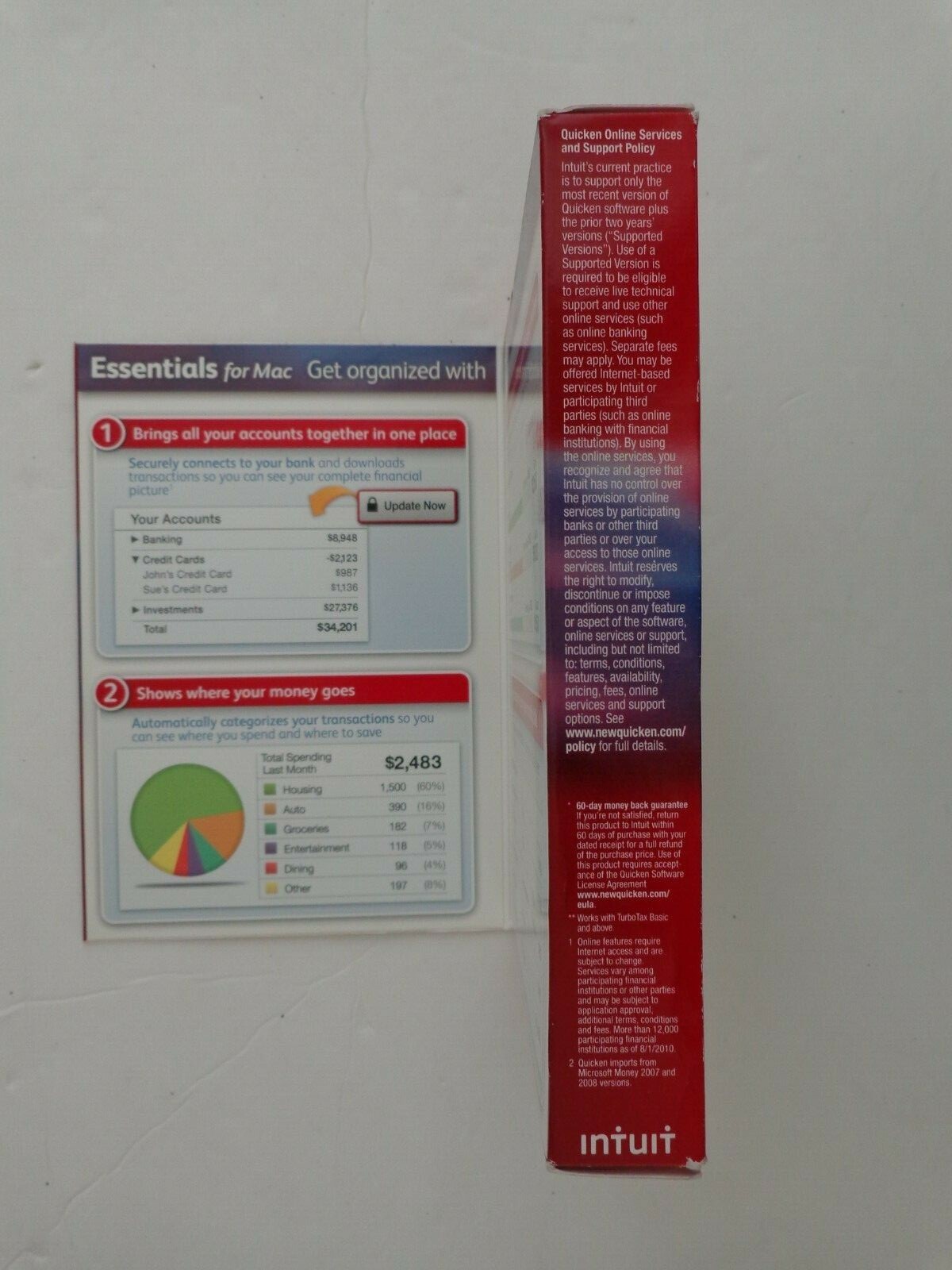 Quicken Essentials for Mac (2010 version)