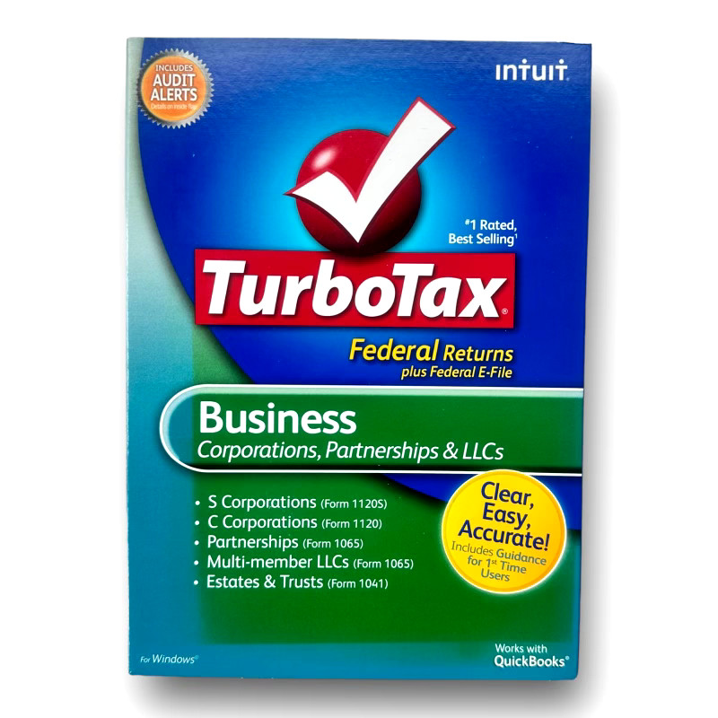 TURBOTAX BUSINESS 2010: Corporations, Partnerships & LLC’S Federal & E-File