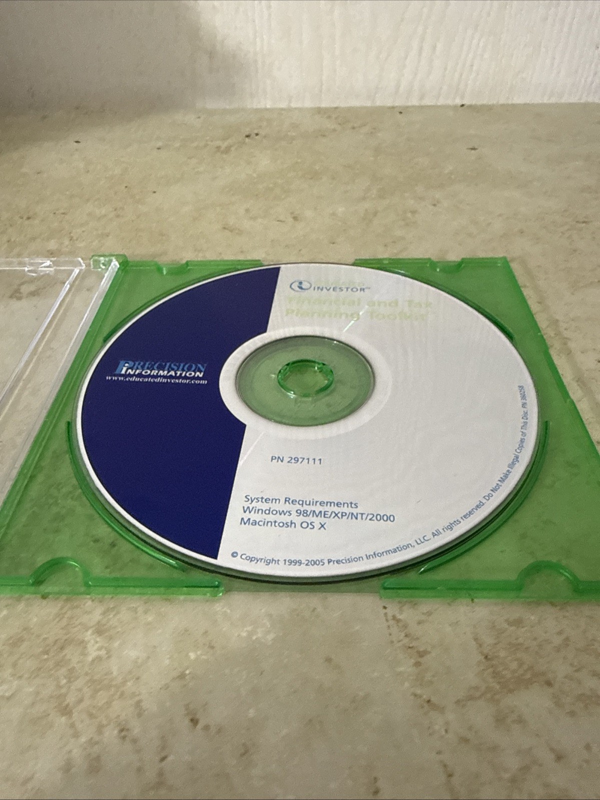 Precision Information Educated Investor Financial And Tax Planning Tool Kit