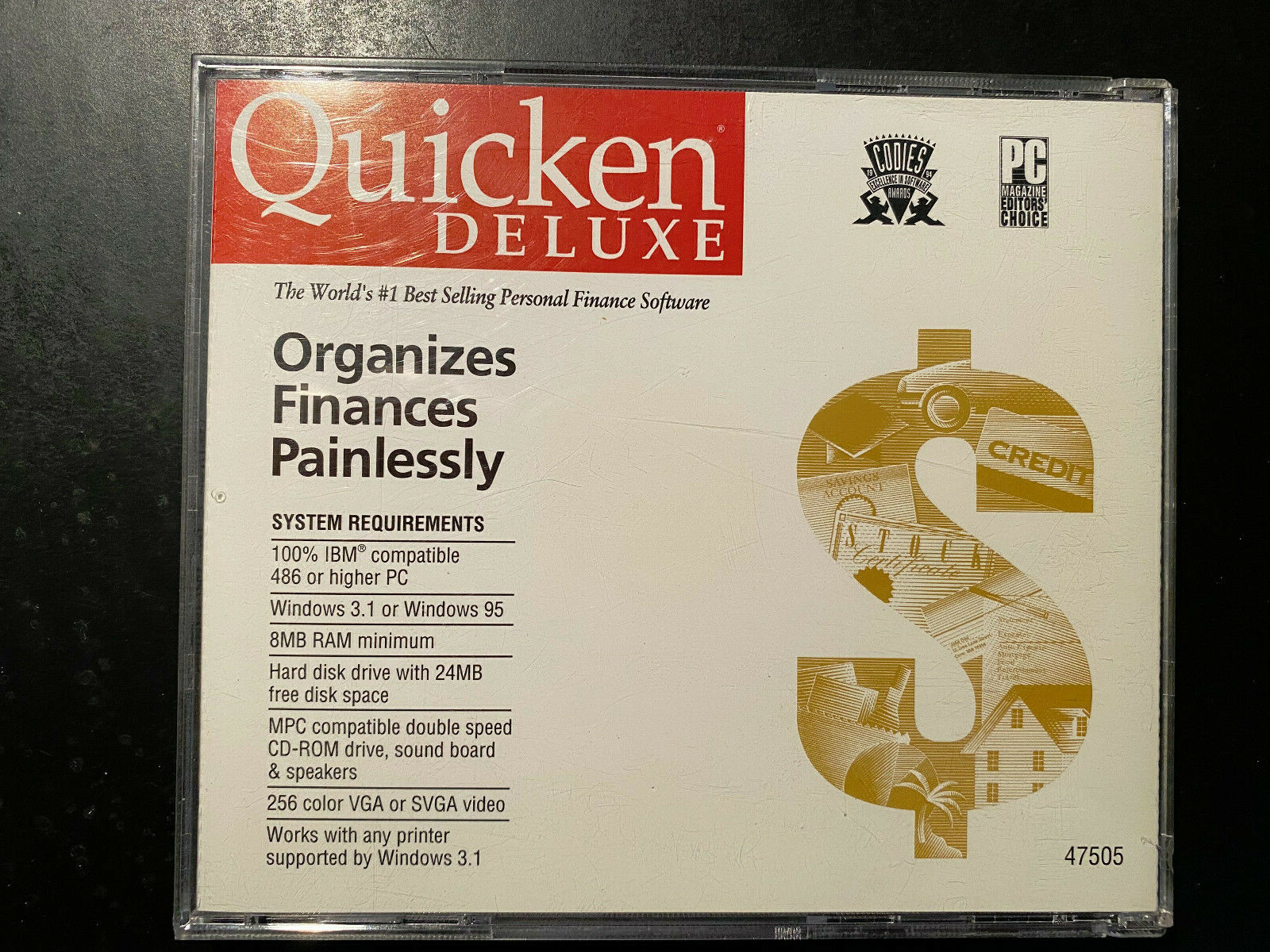 Quicken Deluxe 2000 (Version 5) for Windows 95 /98 NT and 3.1