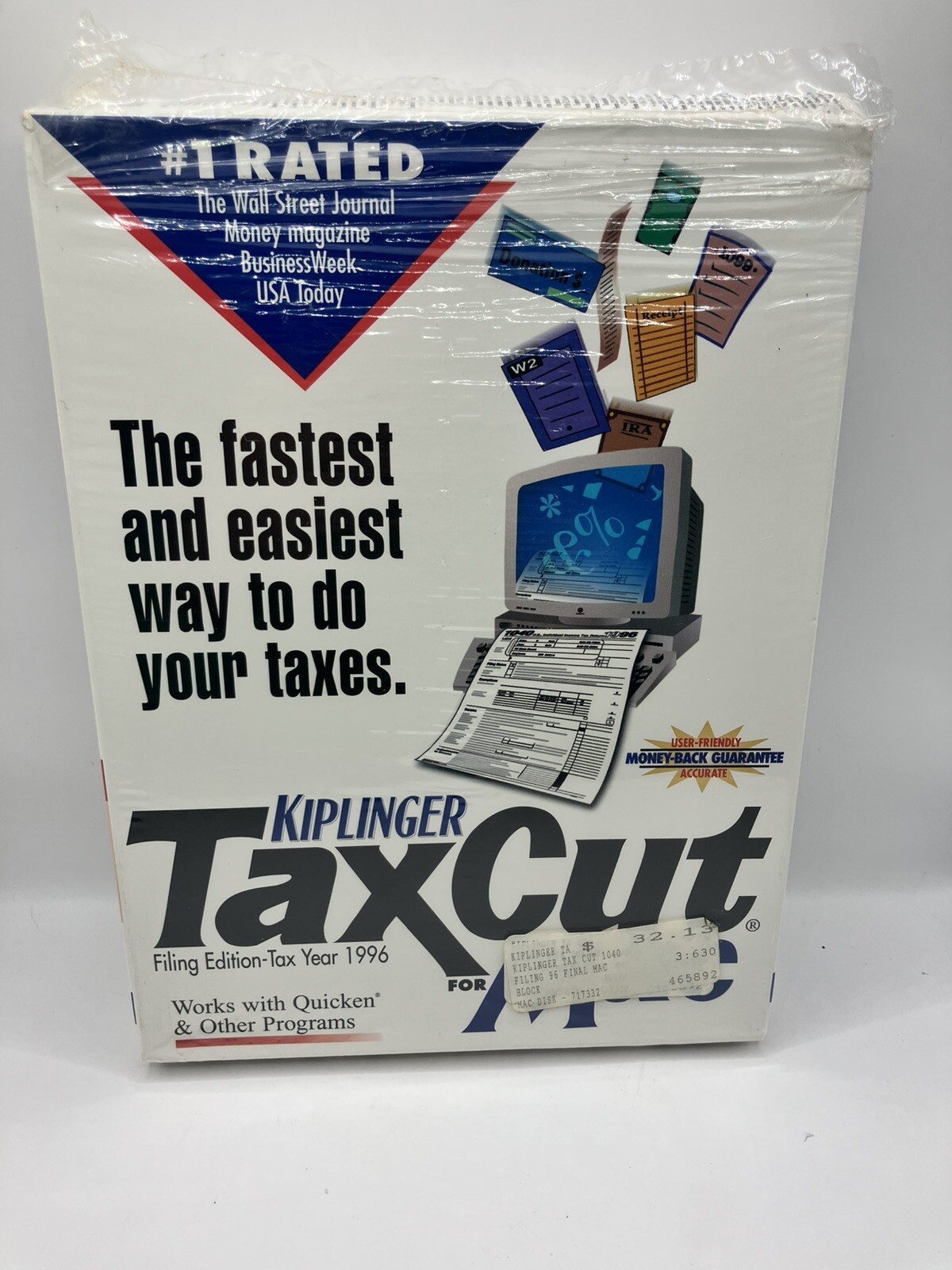 Kiplinger Tax Cut Filing Edition Tax Cut 1996