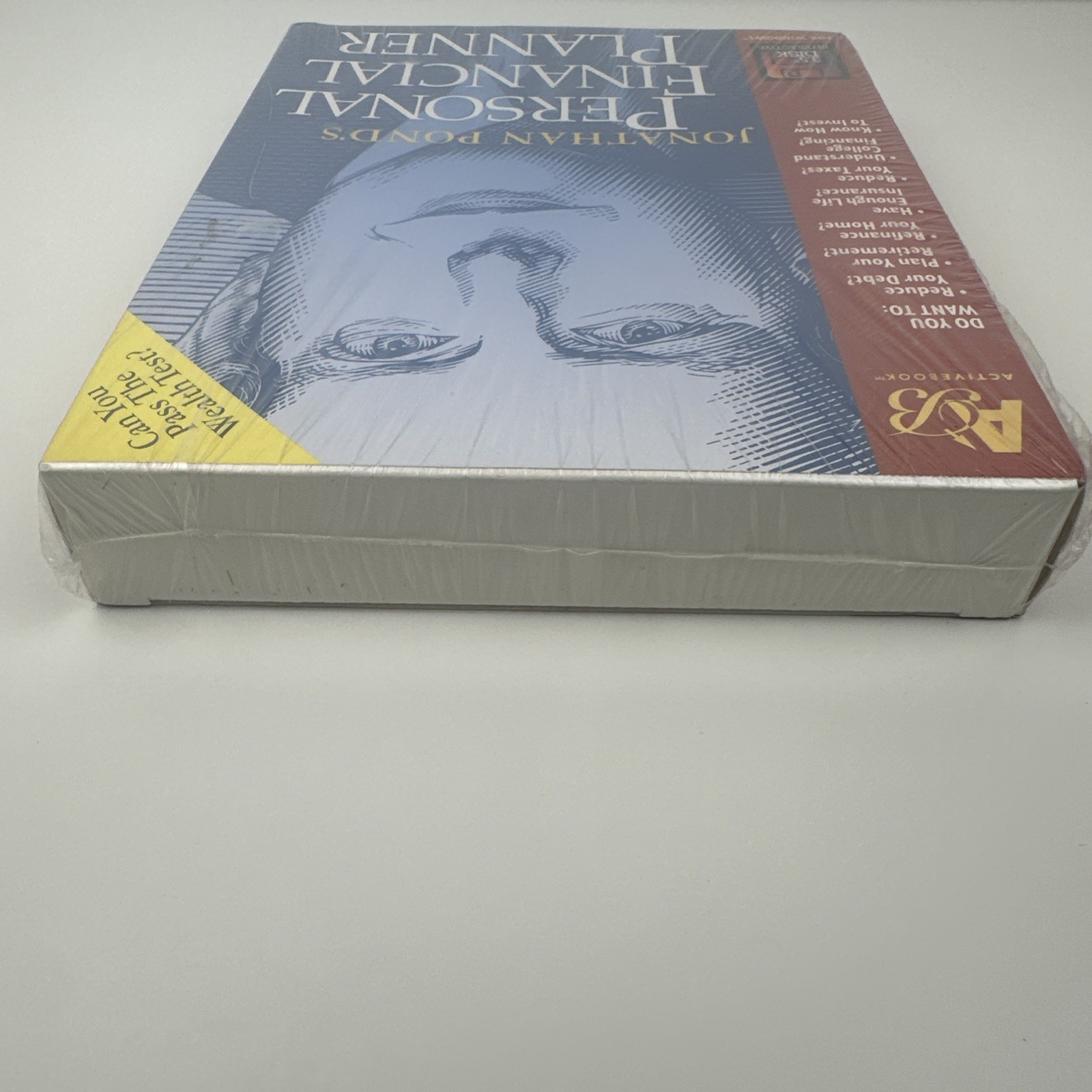 Sealed Jonathan Pond’s Personal Financial Planner for Windows 3.5″ Disk 1994 VTG