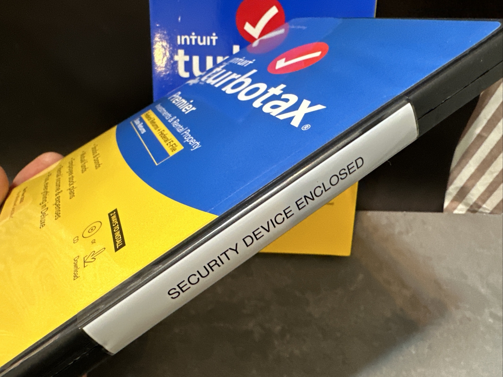 2020 Turbotax PREMIER Federal Returns /E-File CD Physical Disc Windows Mac NEW