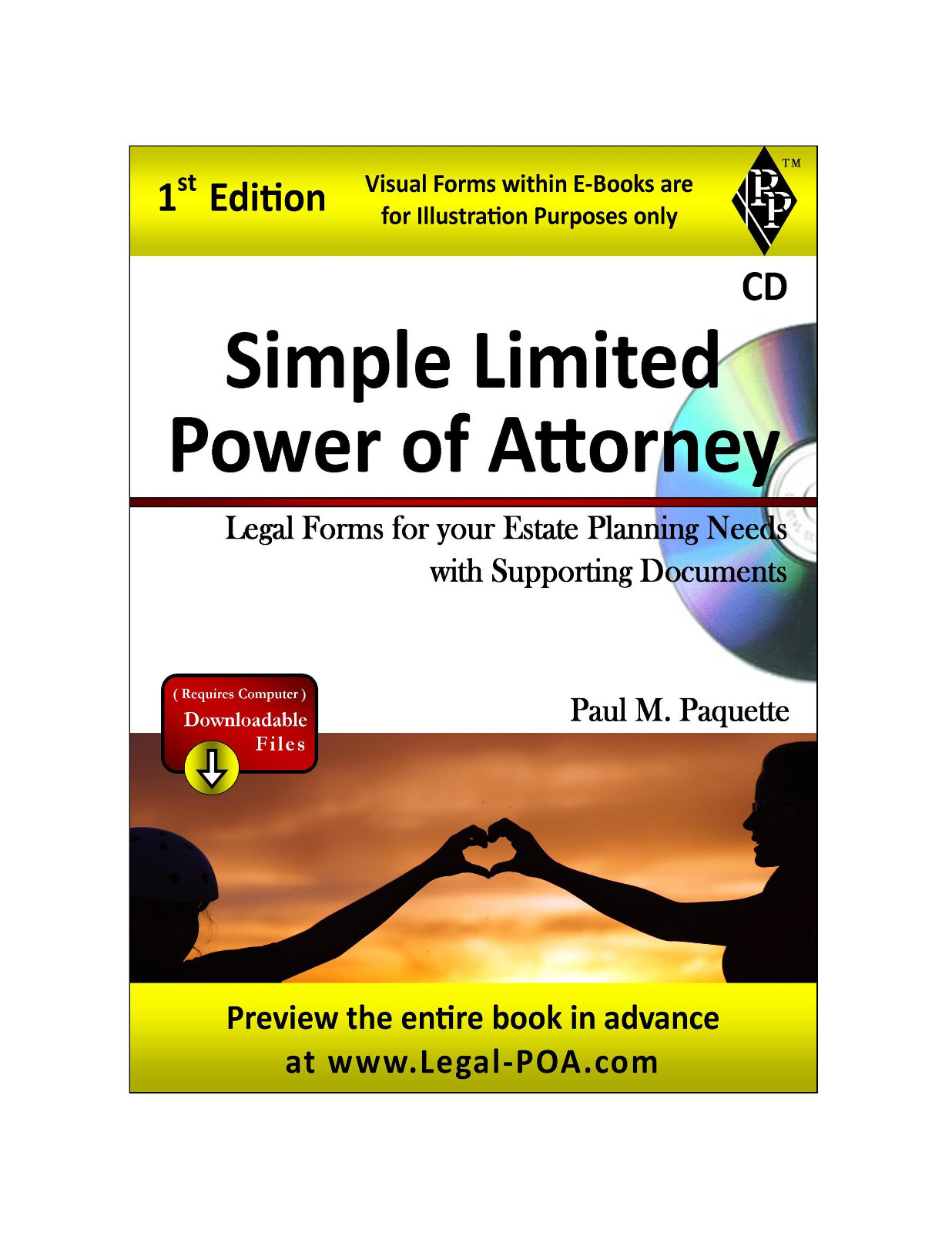 Simple Limited Power of Attorney – Full Version – CD-ROM Only