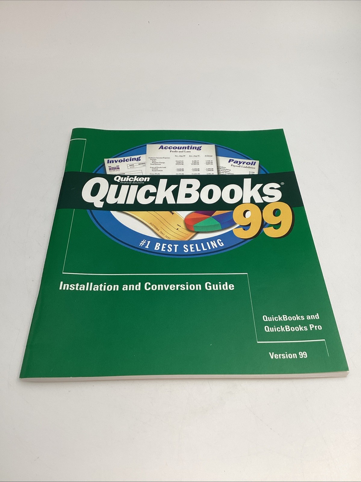 Quicken Financial Solutions Intuit QuickBooks 99 Accounting Software Windows