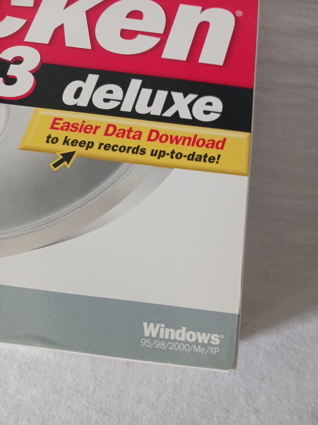 BRAND NEW FACTORY SEALED – Intuit Quicken 2003 Deluxe For Windows