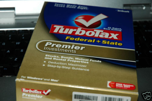 2007 TurboTax Premier Federal – Investment – Rental Owners New sealed CD in Box