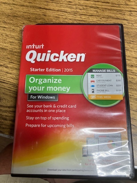 Quicken 2015 Starter Personal Finance Software Windows 2010. 2011