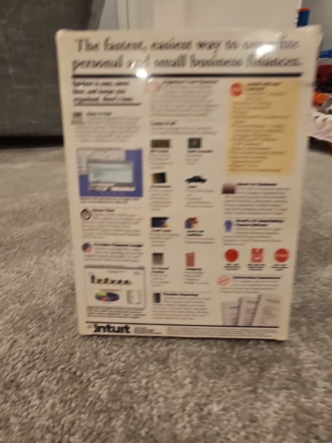 Vintage 1993 Intuitive Quicken for Apple Macintosh Version 4 Brand New Sealed