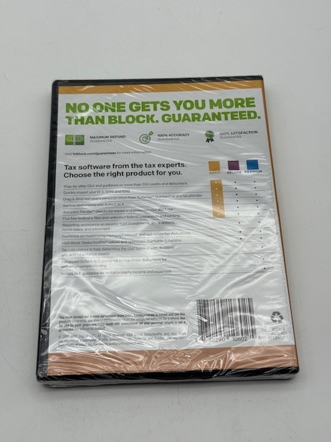 H&R BLOCK 2018 FEDERAL BASIC SIMPLE TAX SITUATIONS SOFTWARE FACTORY SEALED
