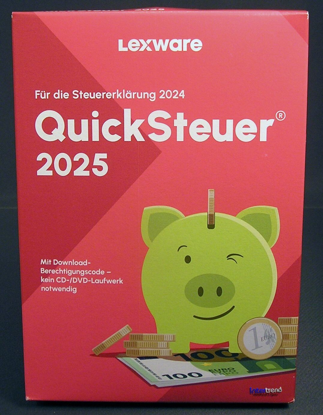 Lexware QuickSteuer 2025 Box (Tax Year 2024) for 3 Tax Returns Original Packaging NEW