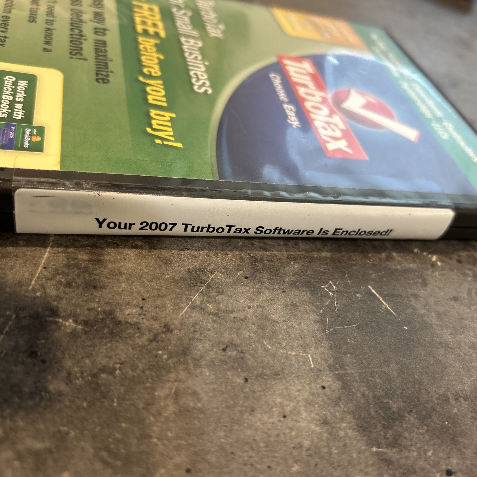 TURBO TAX CD: 2007 For Small BUSINESS