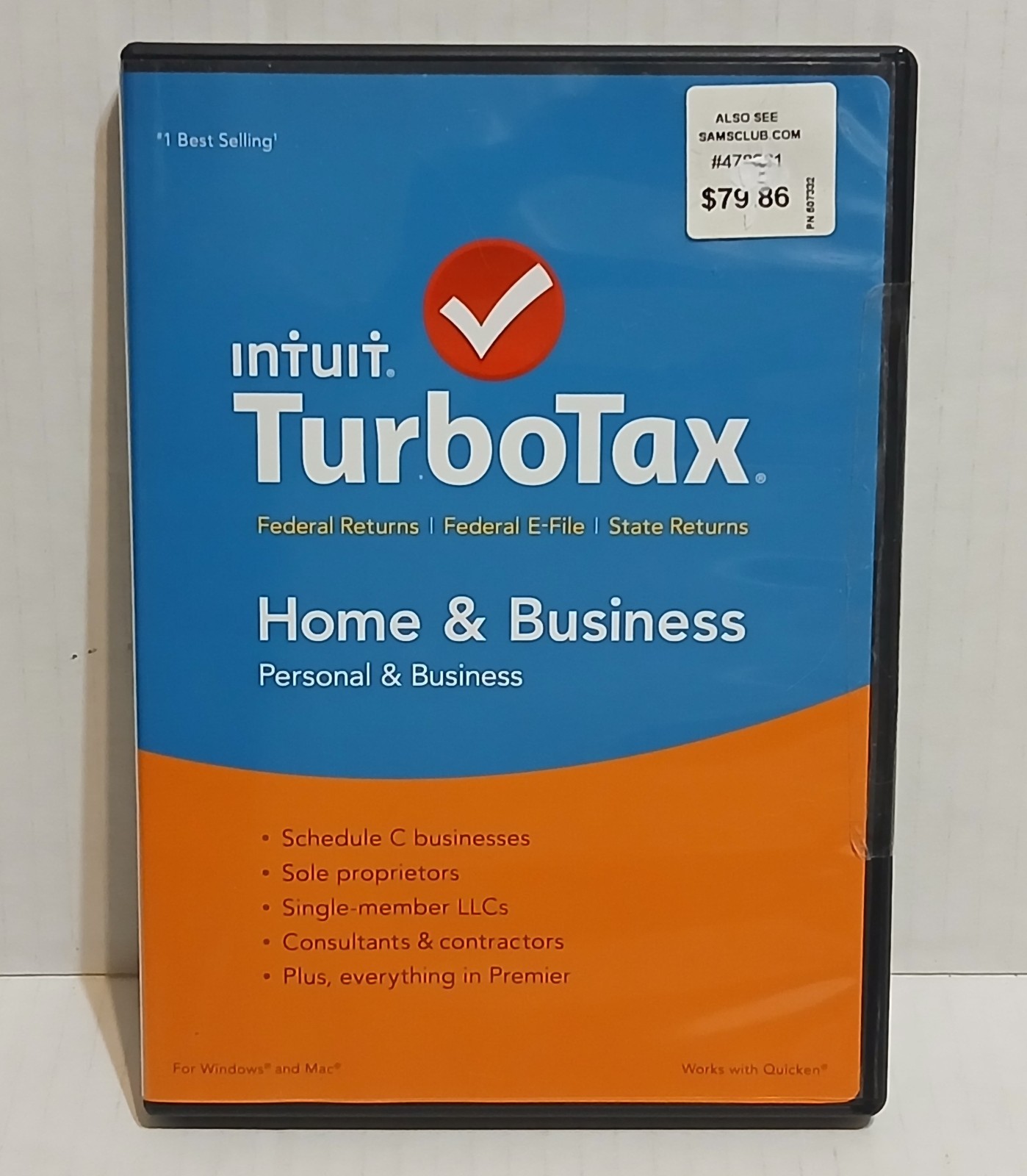 Intuit TurboTax Personal And Business Windows/Mac 2015 NEW