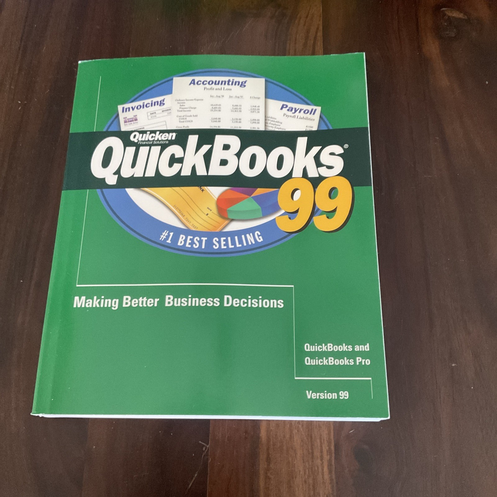 Quicken Quickbooks Pro 99 Software – Original Box Manuals & Paperwork !