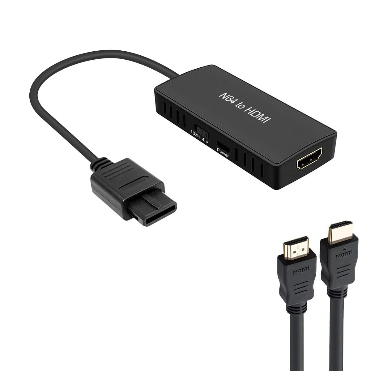 Get Enhanced N64 Gameplay on HDTV – 16:9/4:3 HDMI Converter for Vintage Consoles
