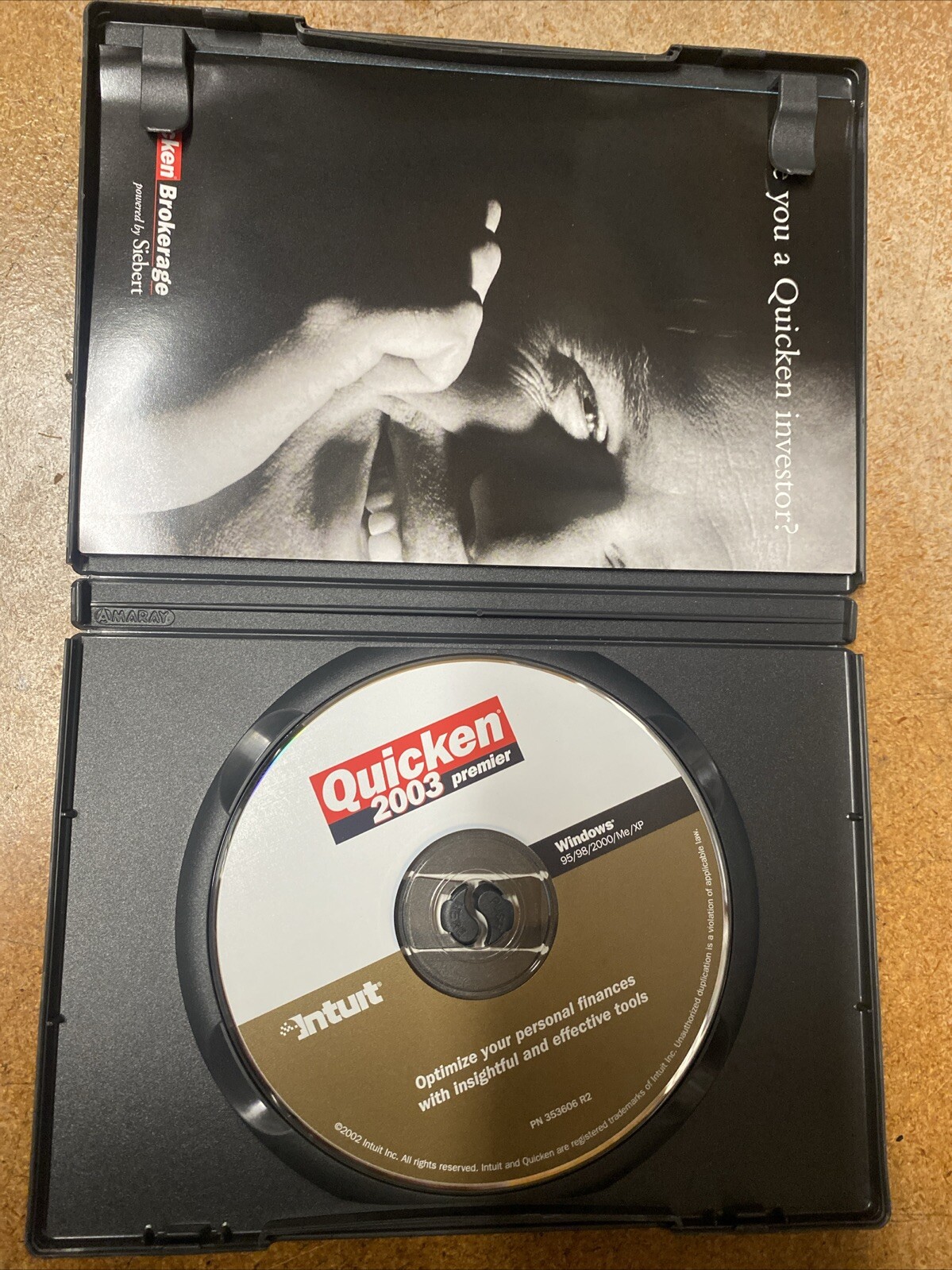 Intuit Quicken 2003 Premier For Windows LN