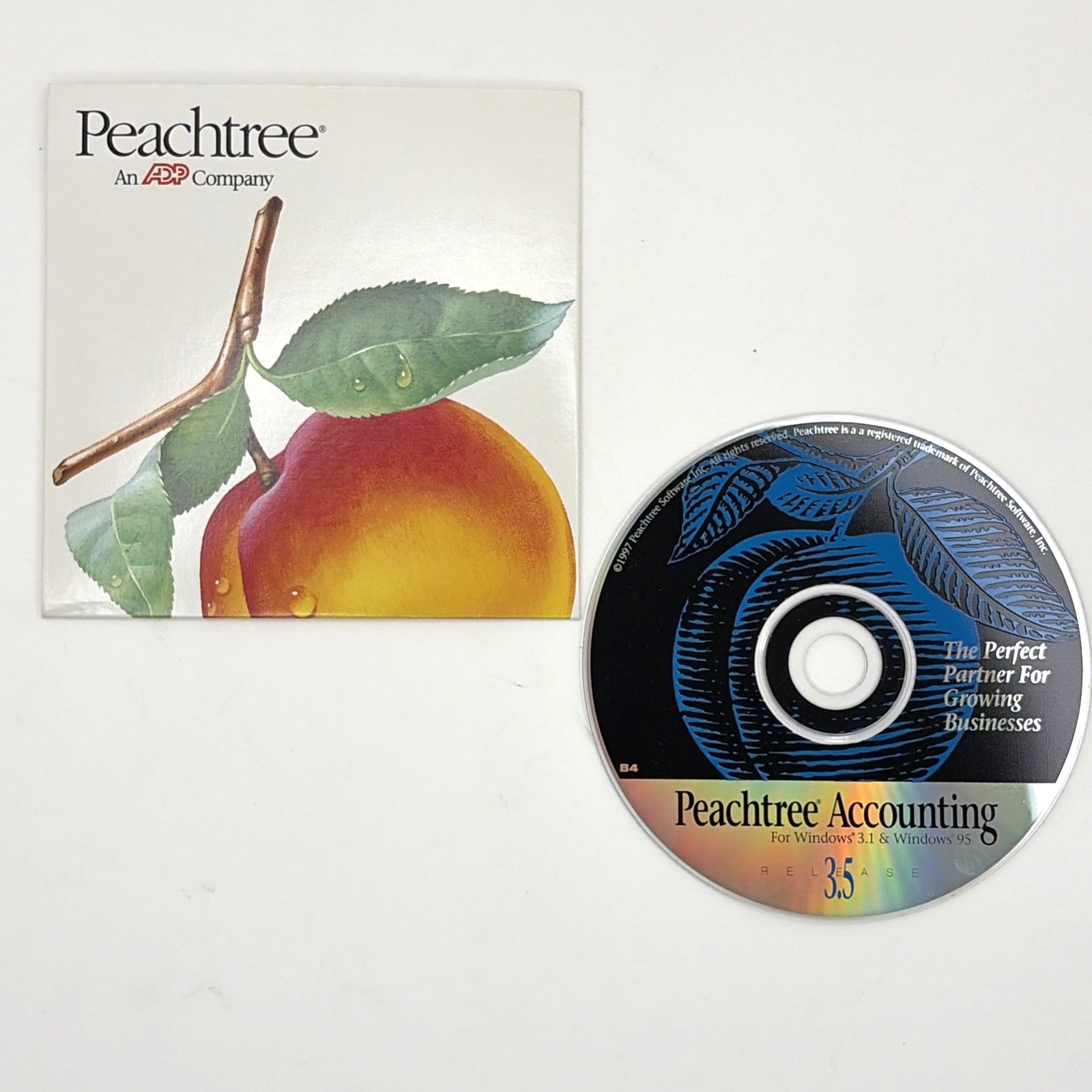 Peachtree Accounting for Windows 3.1 & 95 CD Release 3.5 Small Business