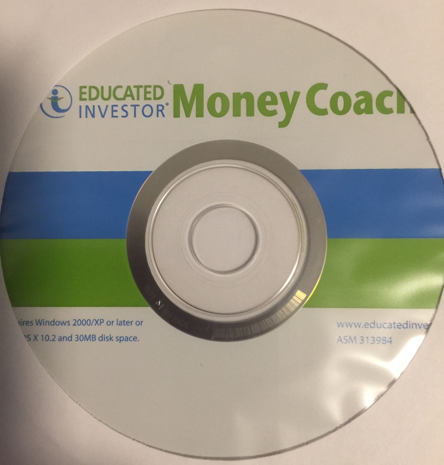 MONEY COACH BY EDUCATED INVESTOR SOFTWARE CD