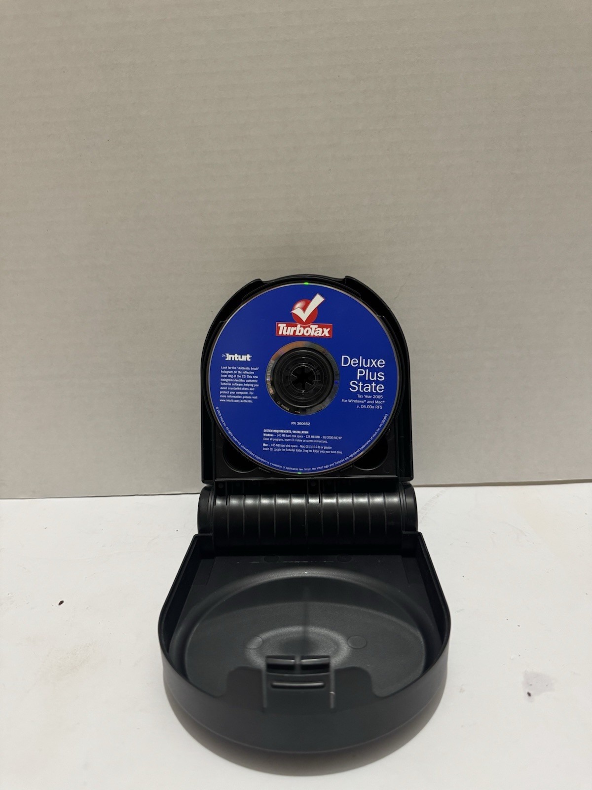 Intuit Turbo Tax Deluxe and Premier CD-ROM Lot With Y2k CD Case