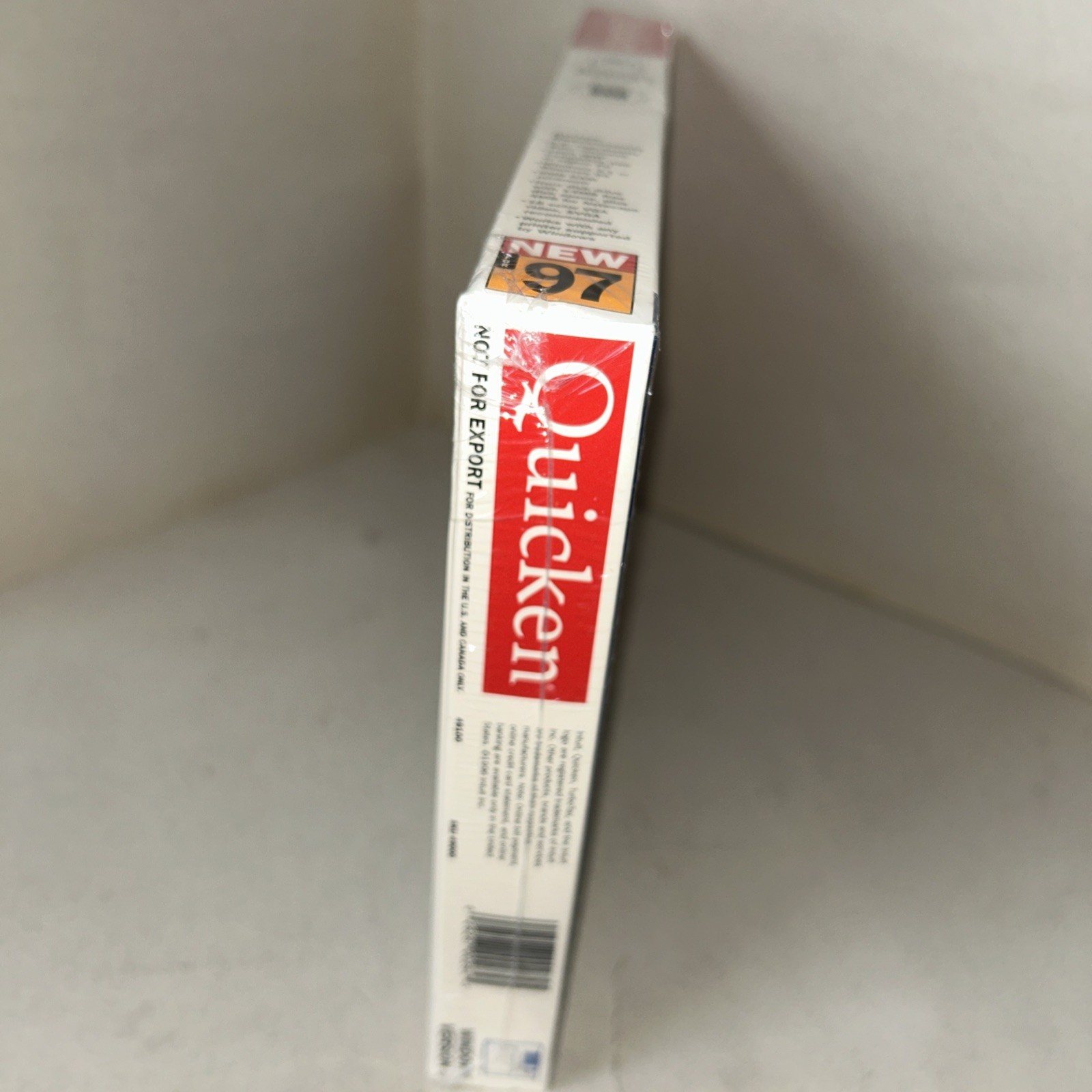 Intuit Quicken Starter Edition For Windows 95 & 3.1 NEW SEALED VINTAGE SOFTWARE