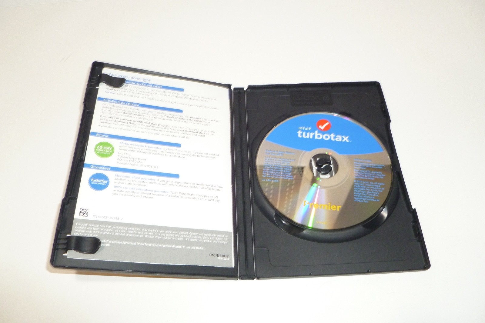 2018 TurboTax Premier Investments & Rental Property, Fed & State Income Tax