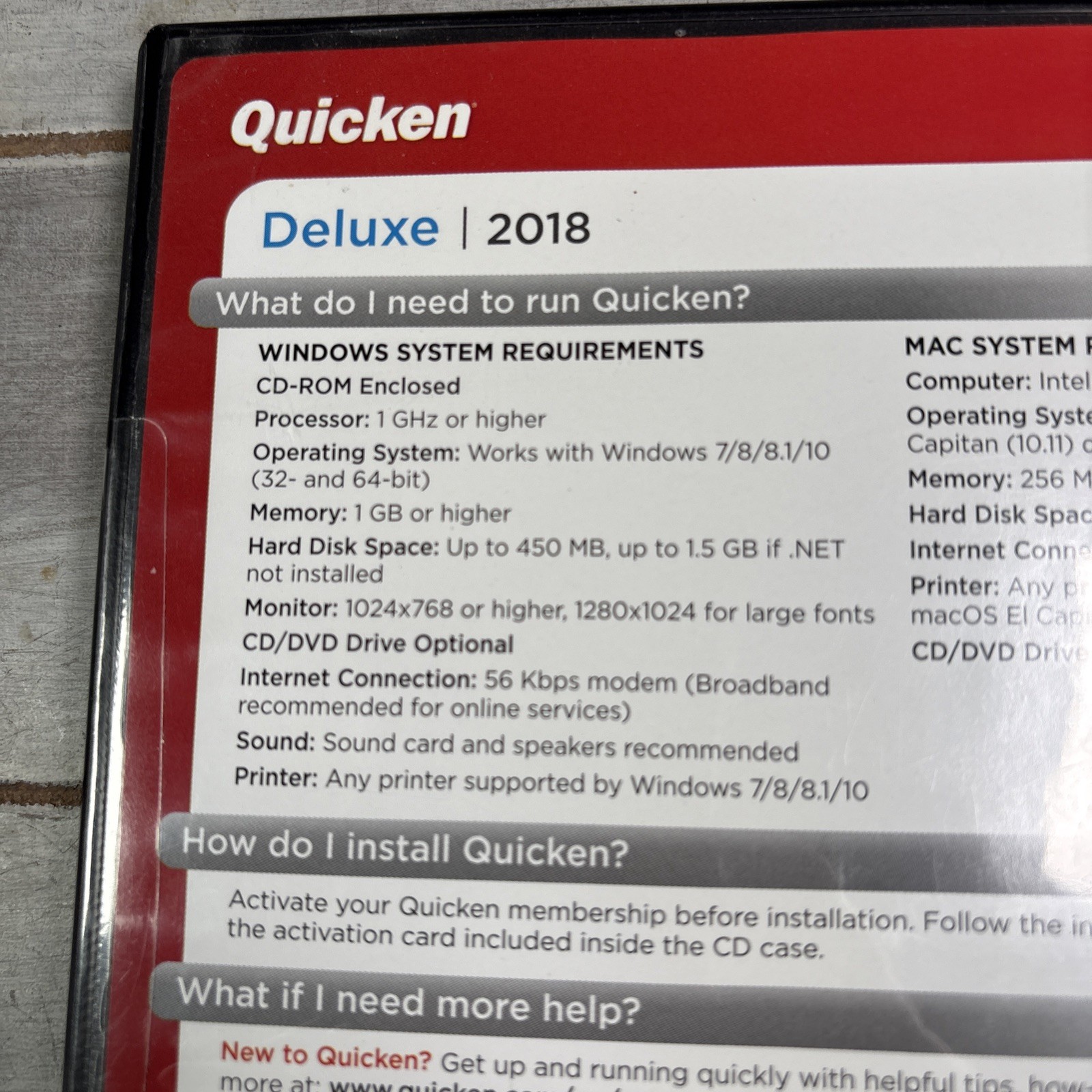 Intuit Quicken 2018 Deluxe For Windows & Mac w/ Code New – Fast Free Shipping