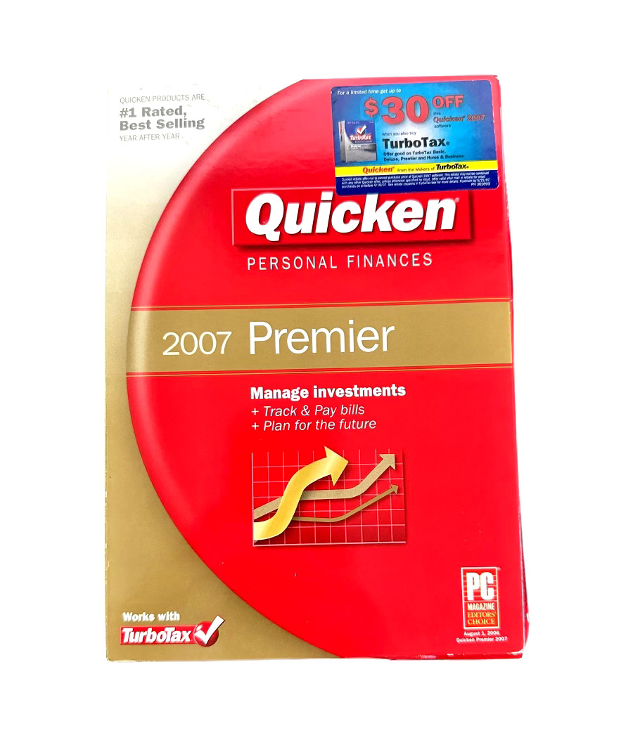 Quicken Premier 2007 Manage Investments for Windows XP/2000