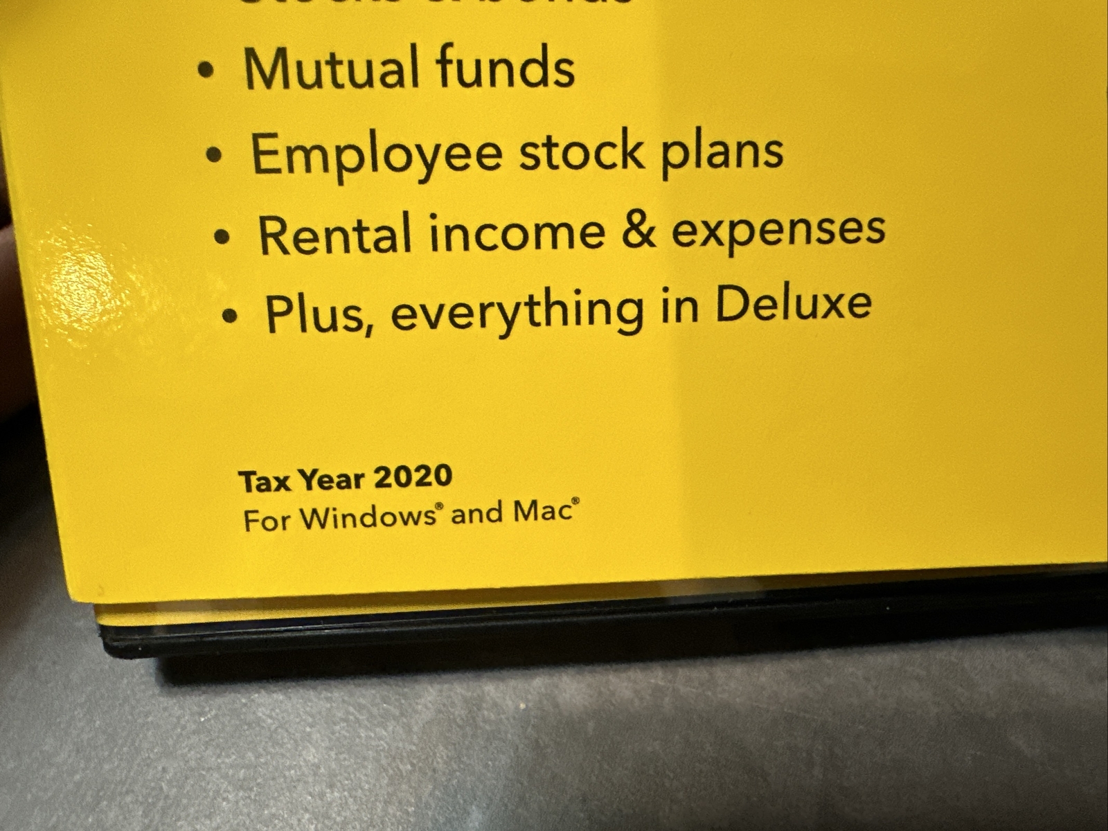 2020 Turbotax PREMIER Federal Returns /E-File CD Physical Disc Windows Mac NEW