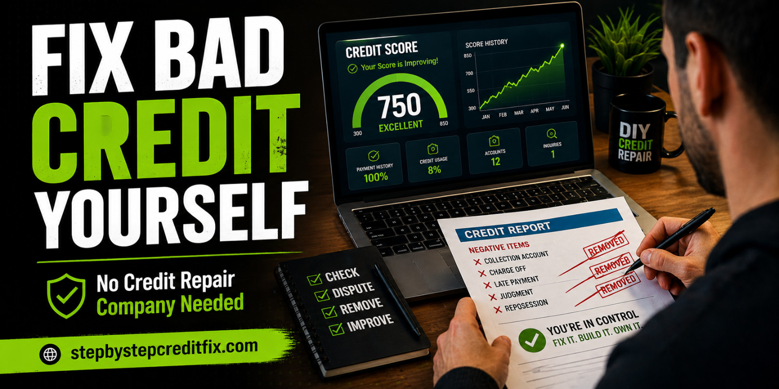 How to Get a 700+ Credit Score and Remove Bad Credit Accounts on Credit Report!