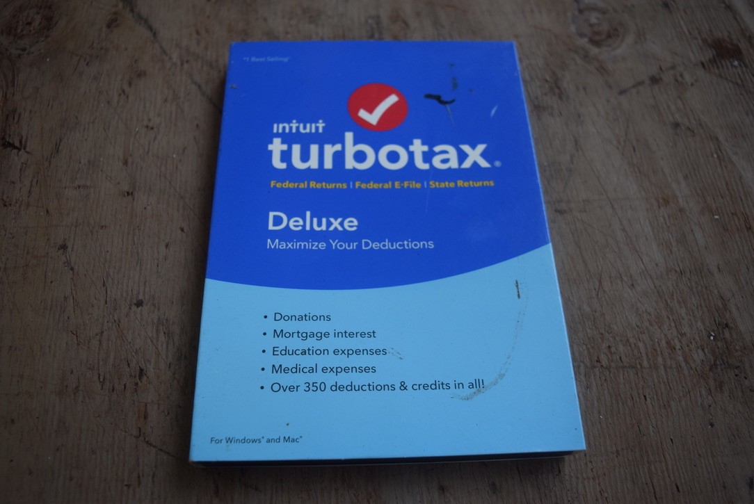 Intuit TurboTax Deluxe 2018 Federal Returns Federal E-File State Returns Irs Tax