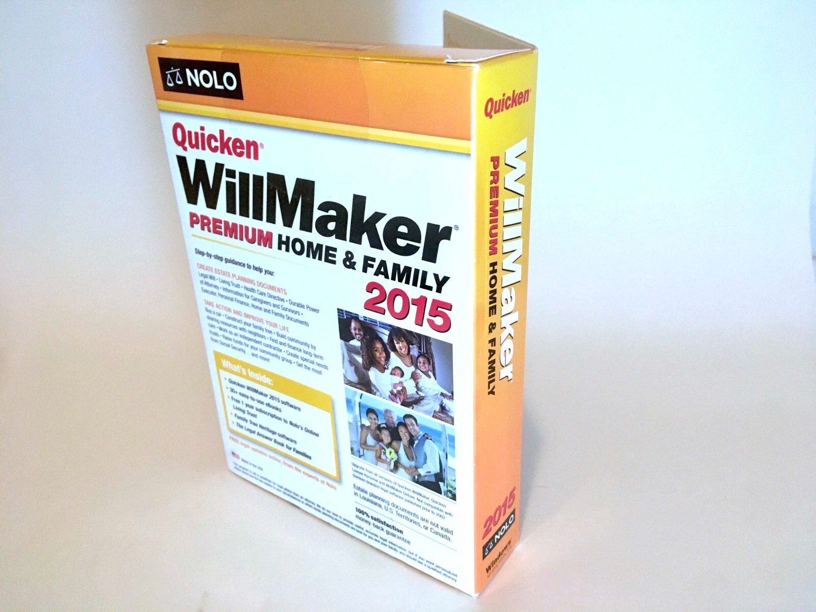 Nolo Quicken WillMaker Premium Home & Family 2015