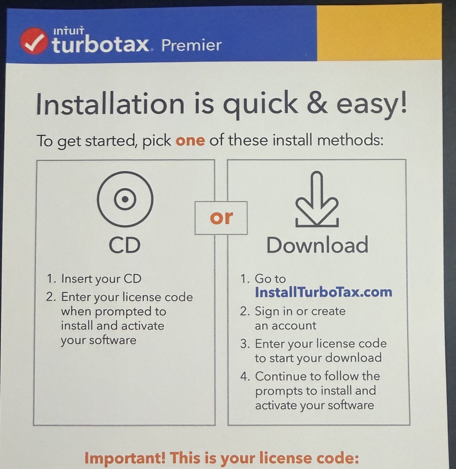 USED TurboTax Premier Federal + State 2020 CD for Windows and Mac