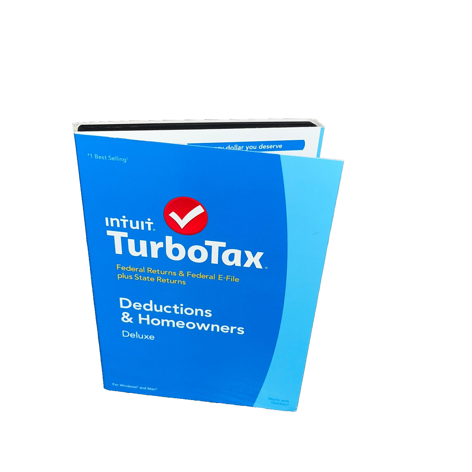 2014 TurboTax Deductions and Homeowners Federal Returns, E file plus State NEW
