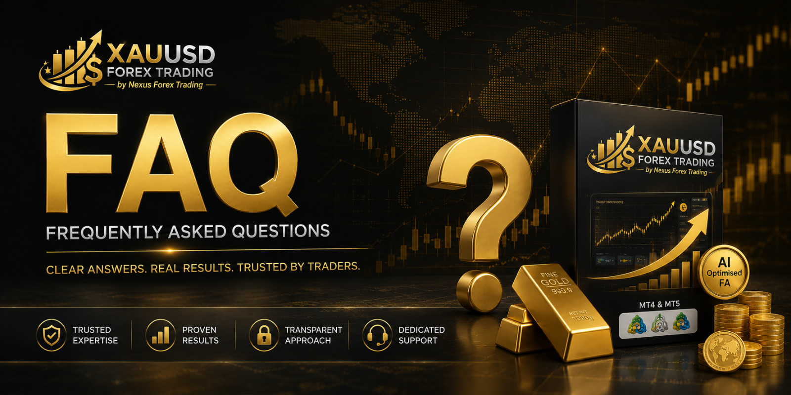 Gold EA for MetaTrader 4 | Nexus XAUUSD Robot | Live Results Available