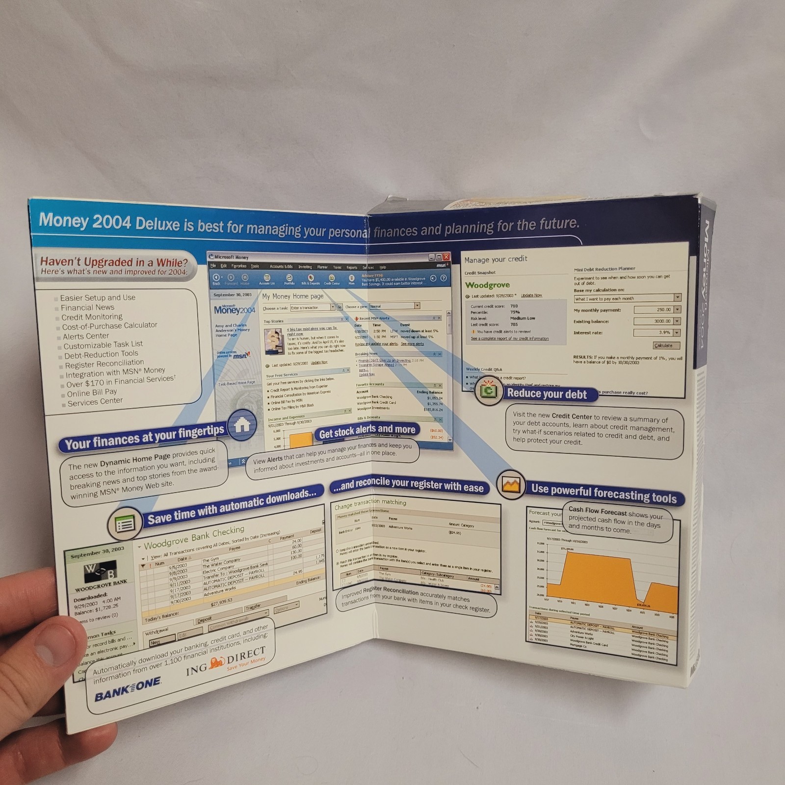 Microsoft Money 2004 Deluxe For Windows – Set In Retail Box | Program Software