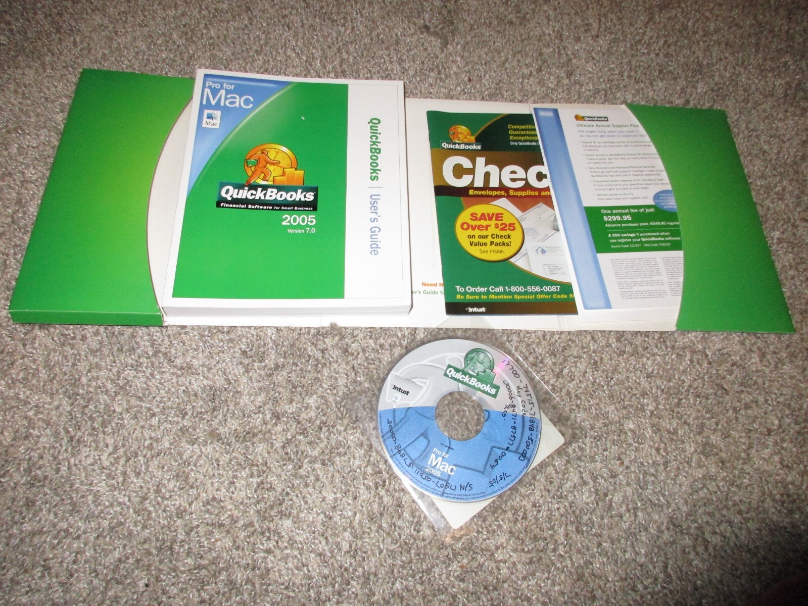 Inturt QuickBooks Pro Mac 2005 Version 7.0