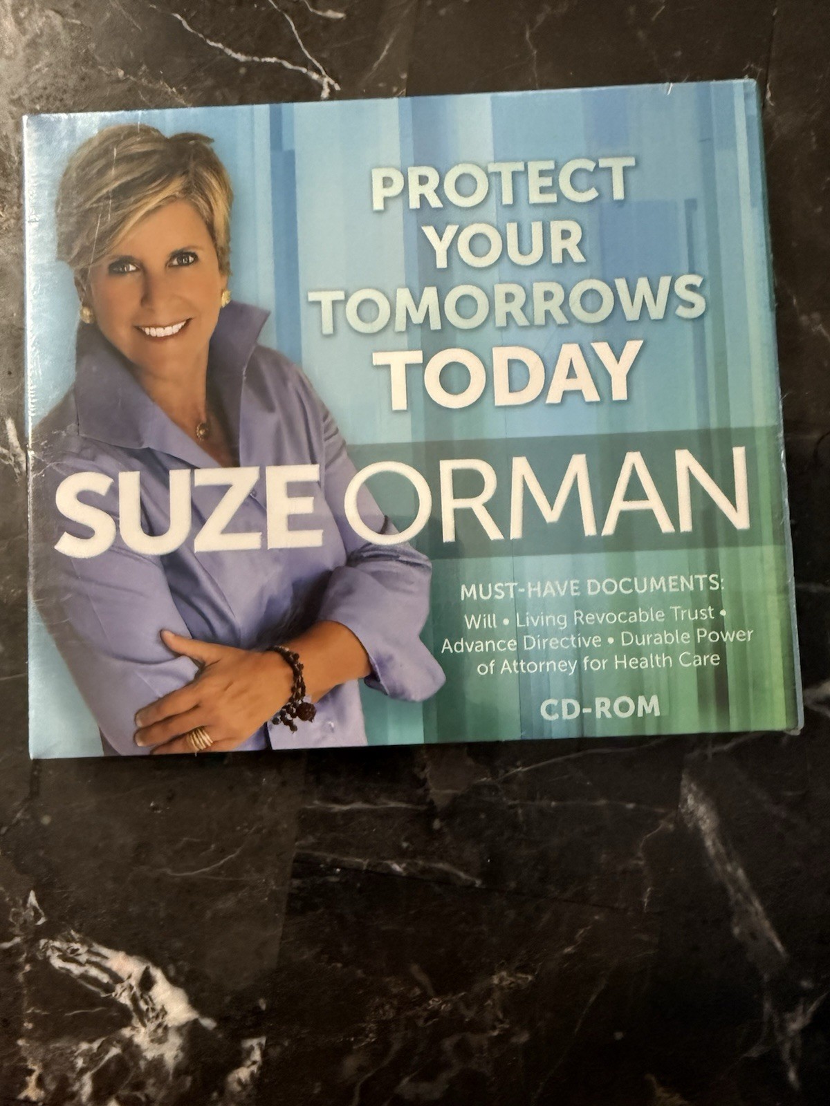 SUZE ORMAN Protect Your Tomorrows Today CD-ROM Must-Have Documents NEW + SEALED