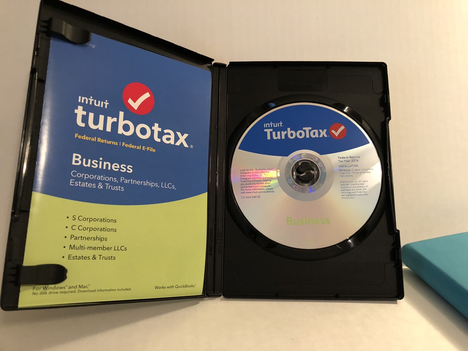 2010 TurboTax BUSINESS Federal Returns/E-file for Windows