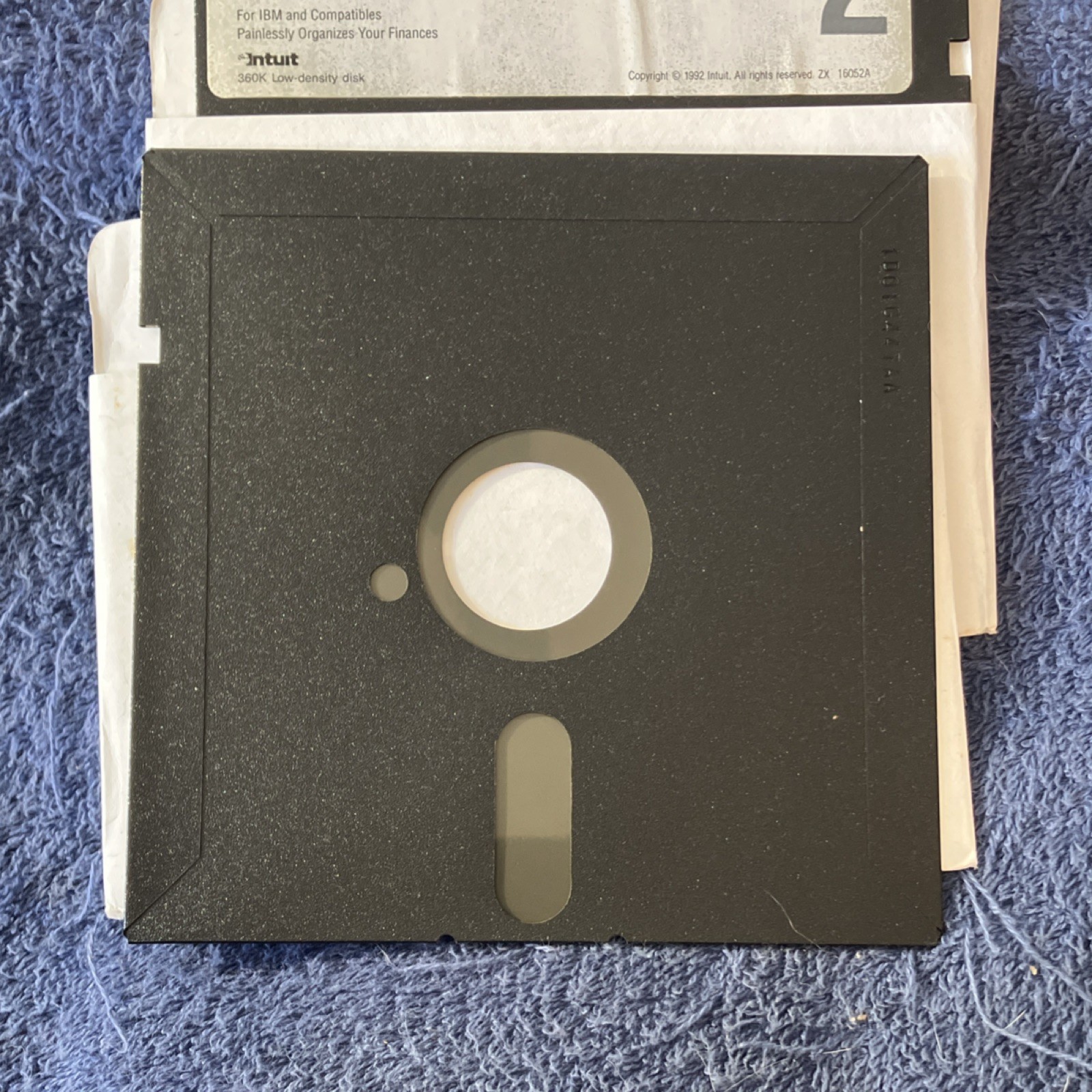 Intuit Quicken Version 6.0 for DOS Personal Finance 5.25″ Floppy Disc Set of 3